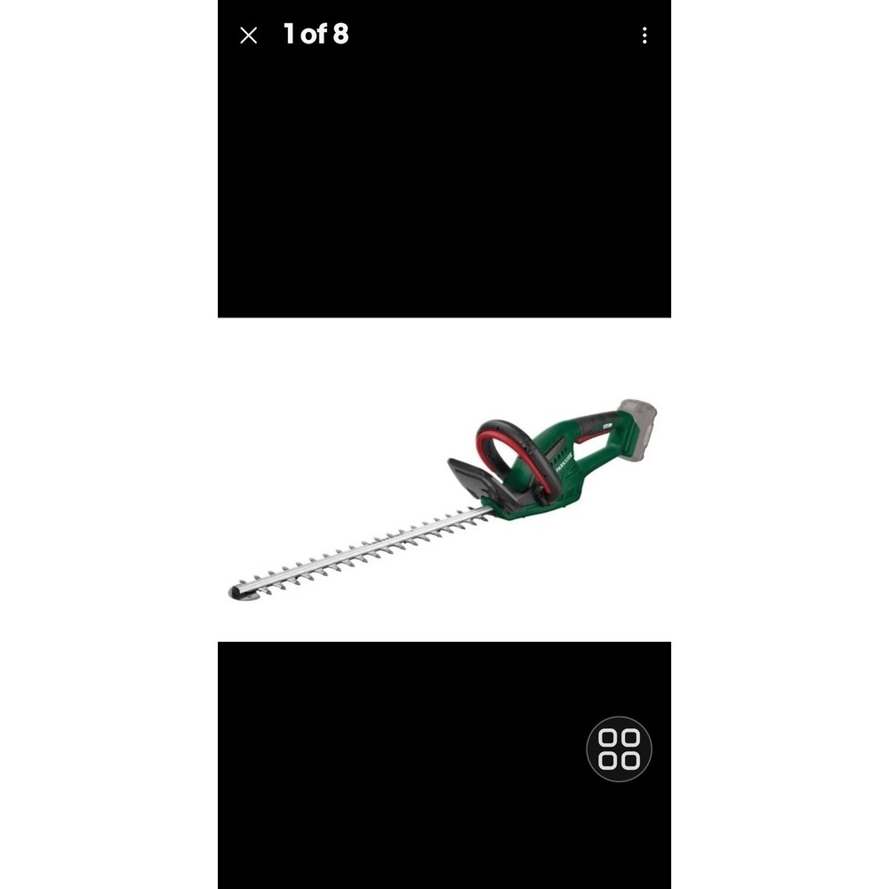 Parkside 20V Cordless Hedge Trimmer Bare Tool Only 2600rpm Latest 2025 Model